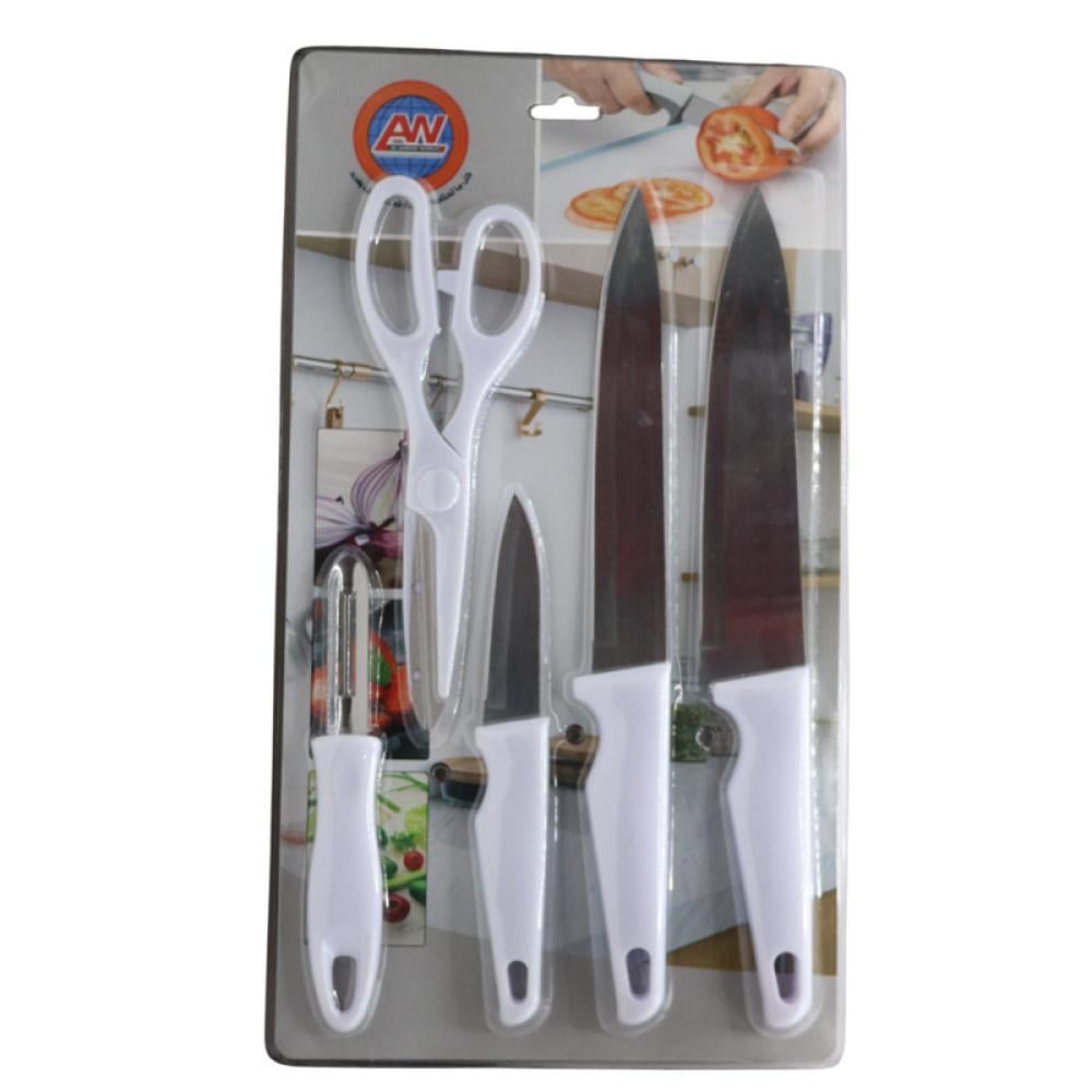 طقم سكاكين مع مقص الوسام AL-7278-8281-1