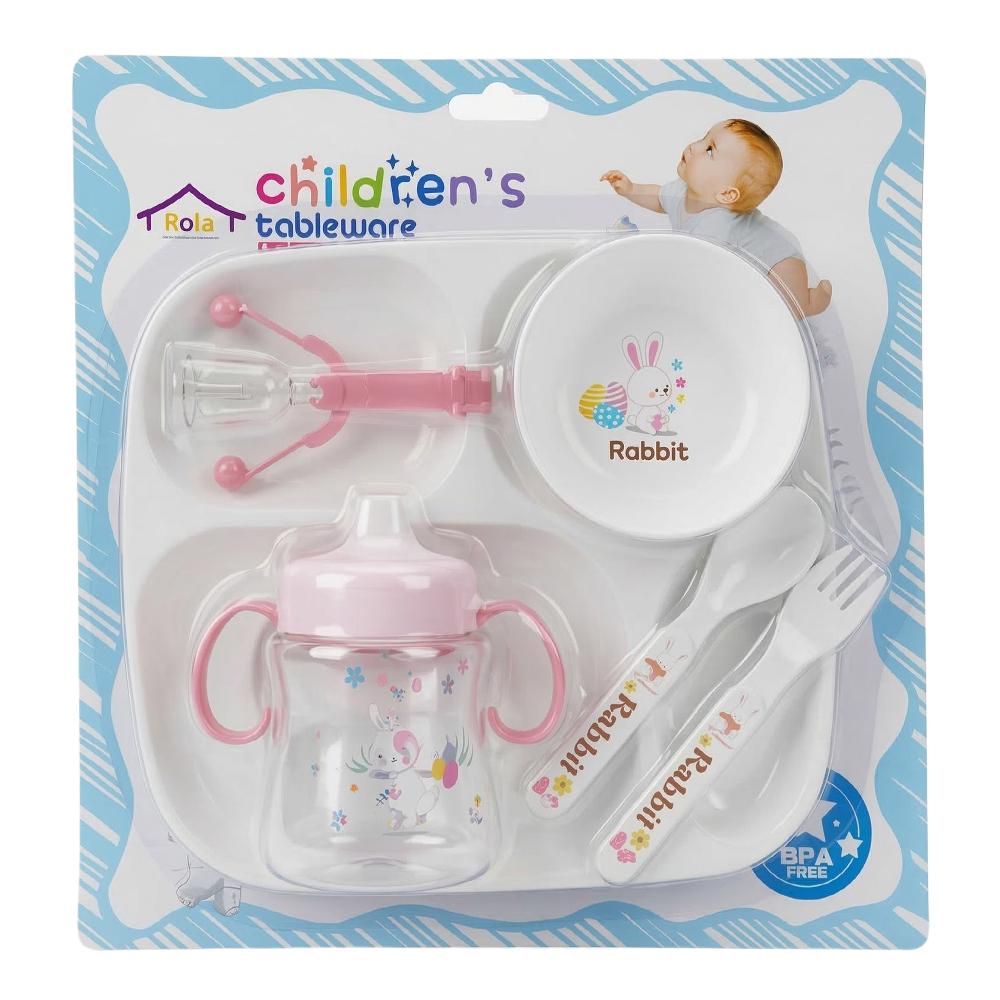 طقم أدوات مائدة للأطفال – 1 طقم × 6 قطع