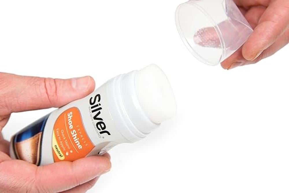 ملمع احذية سيلفر اسود 75 مل