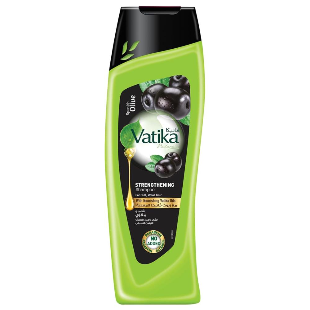 شامبو مقوي بخلاصة الزيتون الأسود الاسباني من فاتيكا - 200 مل