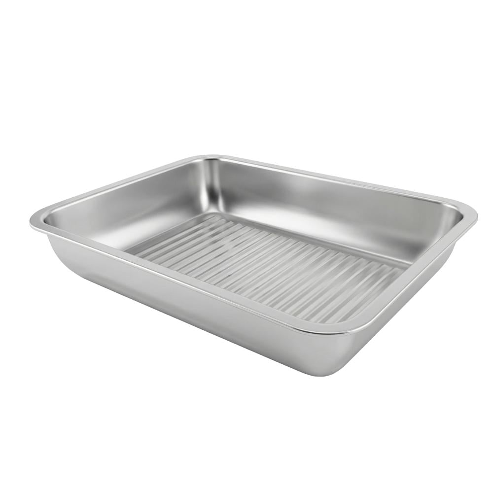 صحن بوفيه ستيل مستطيل - AL-8164-3