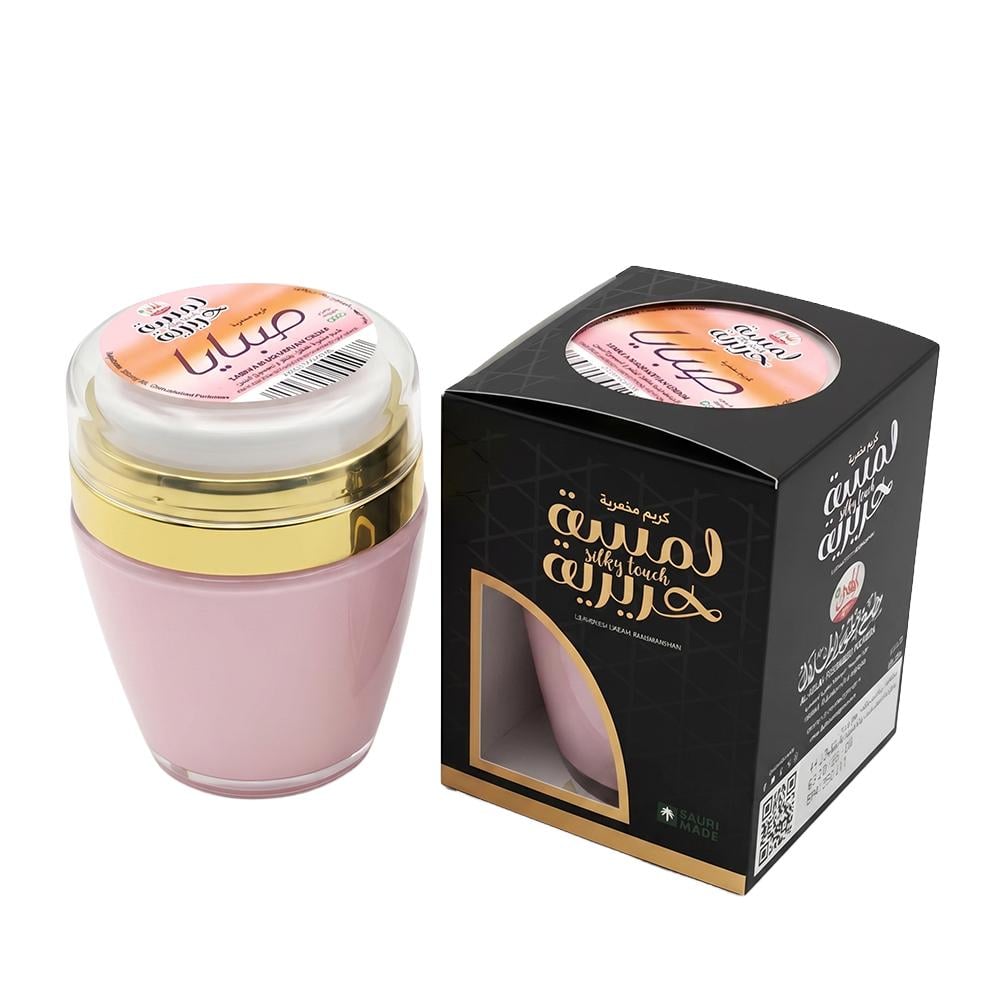 الهلال كريم مخمرية معطر للشعر  والجسم واليدين صبايا – 25 جرام