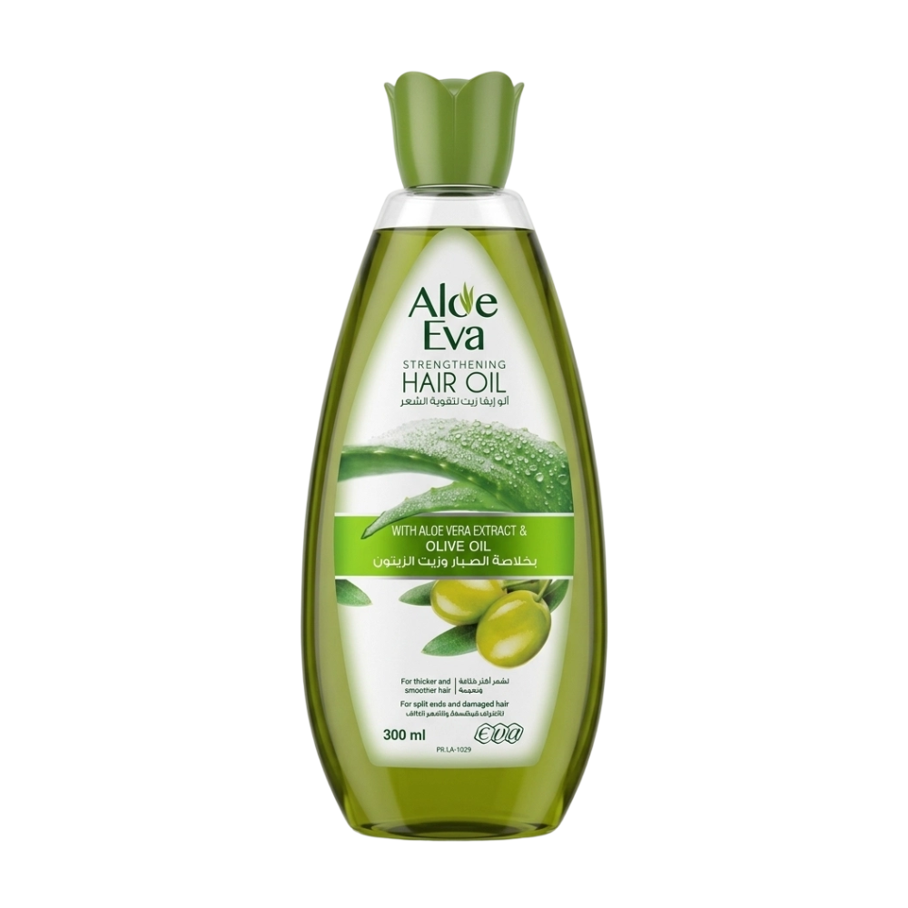 الو ايفا زيت لتقوية الشعر بخلاصة الصبار وزيت الزيتون – 300 مل