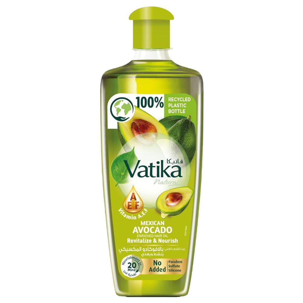 زيت الشعر الغني بالأفوكادو المكسيكي ينشط ويغذي الشعر من فاتيكا – 300 مل