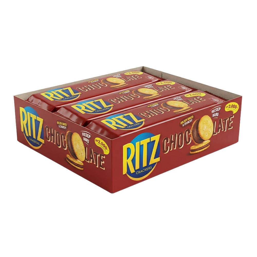 ريتز بسكويت محشو بالشوكولاتة – 1 كرتون × 12 حبة