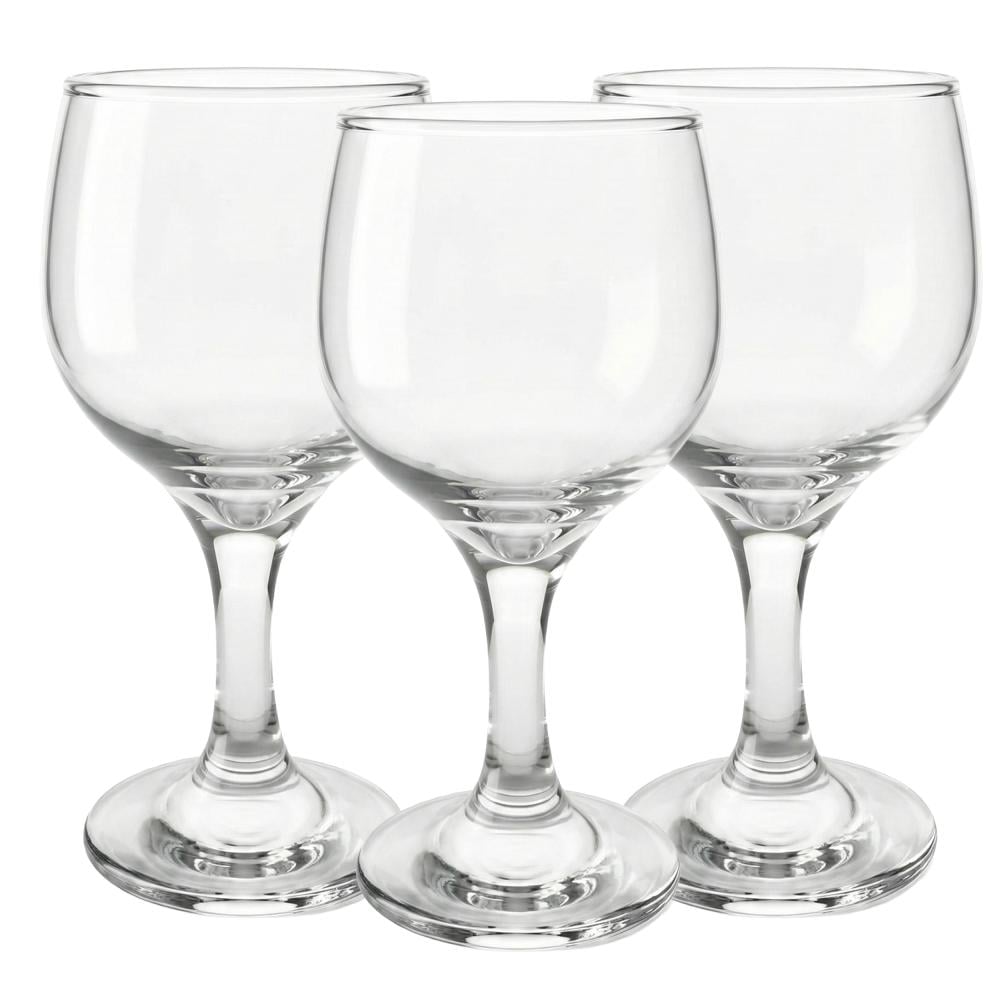 طقم كاسات عصير زجاجية – 3 حبات × 210 مل - SW057F