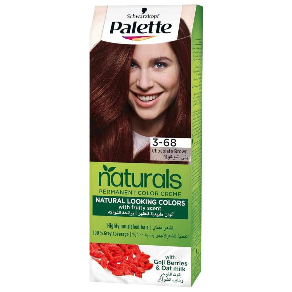 صبغة شعر بني شوكولا 68-3 من باليت – 110 مل