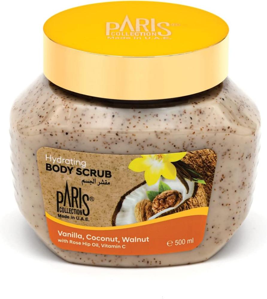 باريس مقشر للجسم بالفانيليا وجوز الهند 500 مل