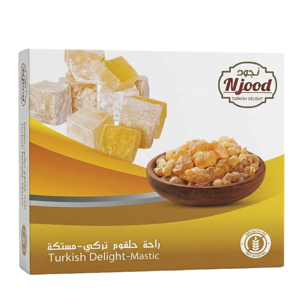 نجود راحة حلقوم تركي بنكهة المستكة – 300 جرام