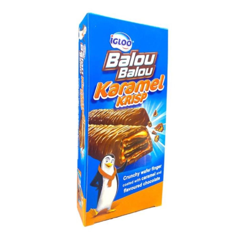 شوكولاتة بالو كراميل كرسب اصابع افكو 24 جرام
