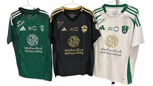 بكج تيشيرتات الاهلي السعودي فئة الجماهير 2025/2024