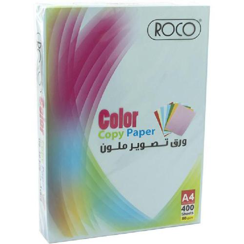 ورق روكو طابعة ملون أزرق A4 *400sheet