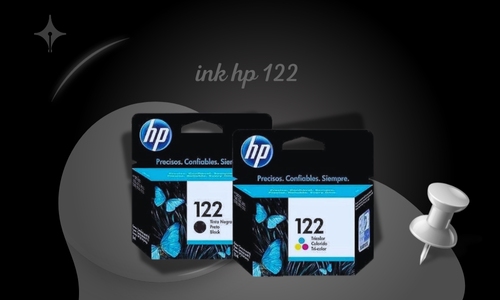 حبر أصلي HP 122 باللون الأسود وثلاثي الألوان