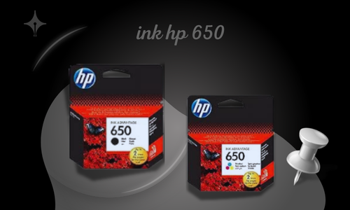 حبر أصلي HP 650 باللون الأسود وثلاثي الألوان