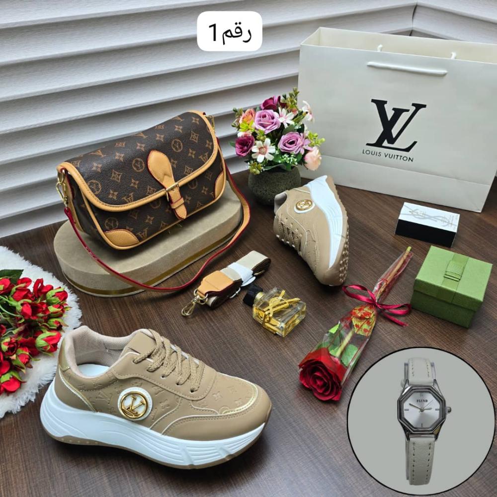 شنط راقيه شكل ماركة لويس فيتون خامه جلديه عالية الجوده