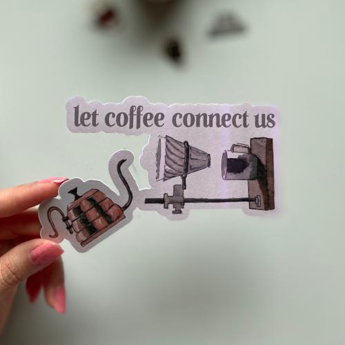 فاصل كتاب let coffee connect us