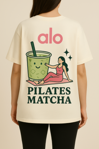 تيشيرت Alo Pilates, Matcha
