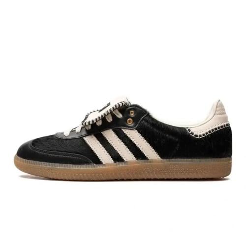 Adidas samba pony tonal wales bonner whlte and bla...