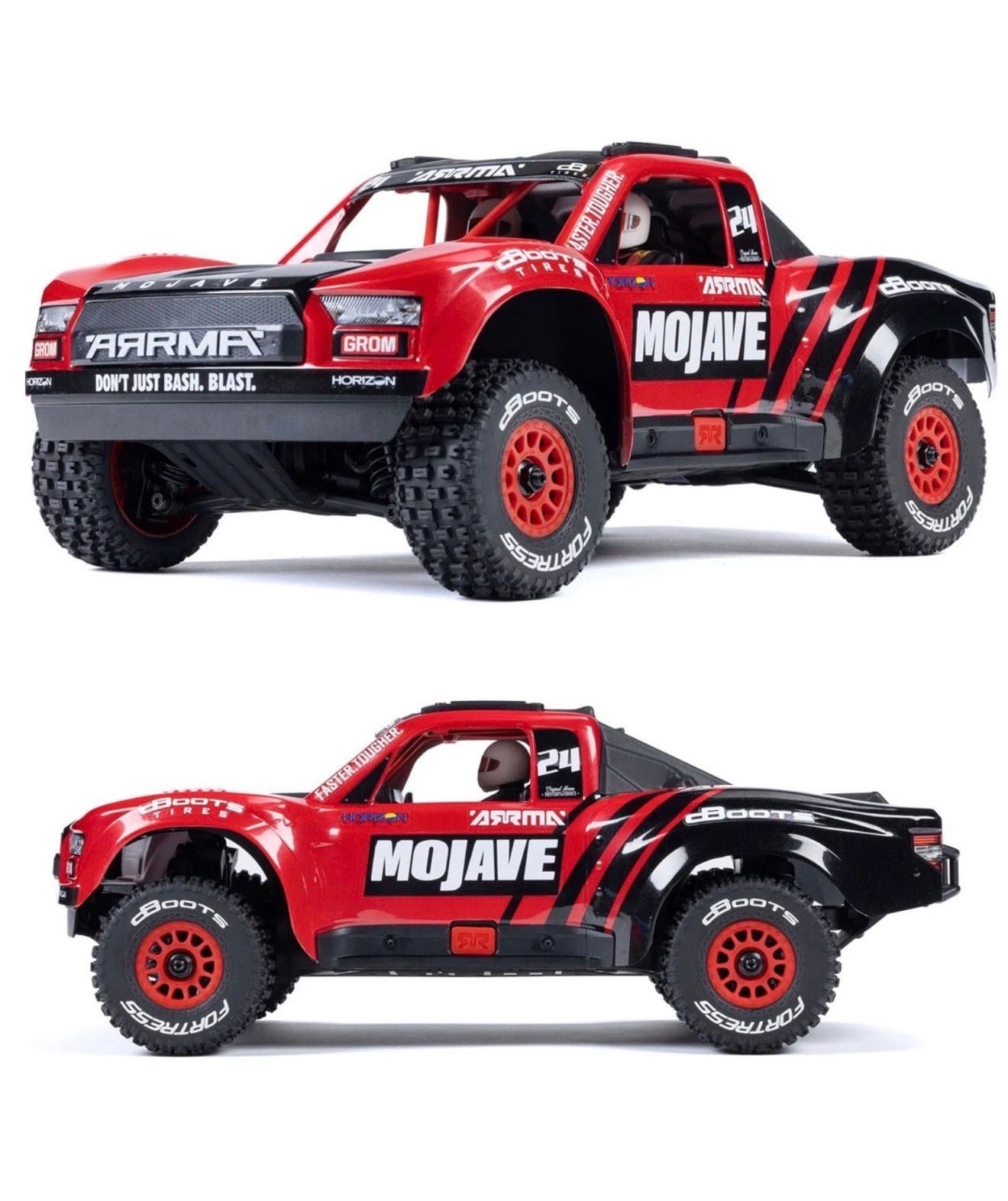 Arrma Mojave Grom MEGA 4WD 380 Brushed 1/18 Electric Desert Truck