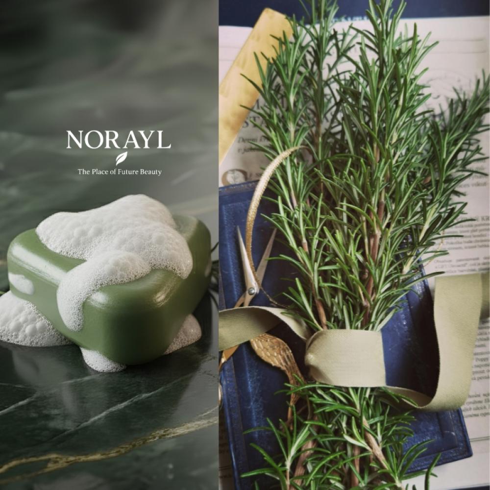 اكليل الجبل لعلاج تساقط الشعر في السعودية - صابونة NORAYL الطبيعية