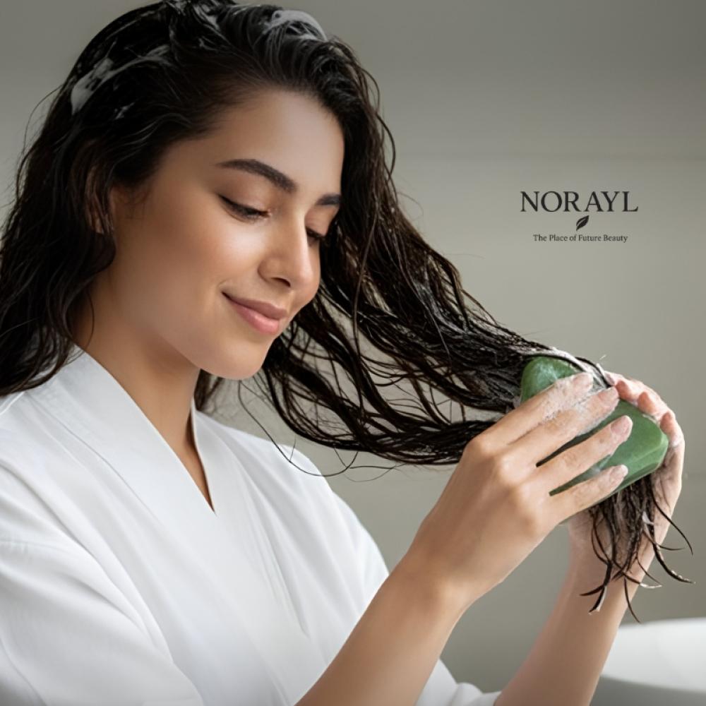 أحسن صابونة طبيعية للشعر في السعودية - تكثيف وتقوية NORAYL