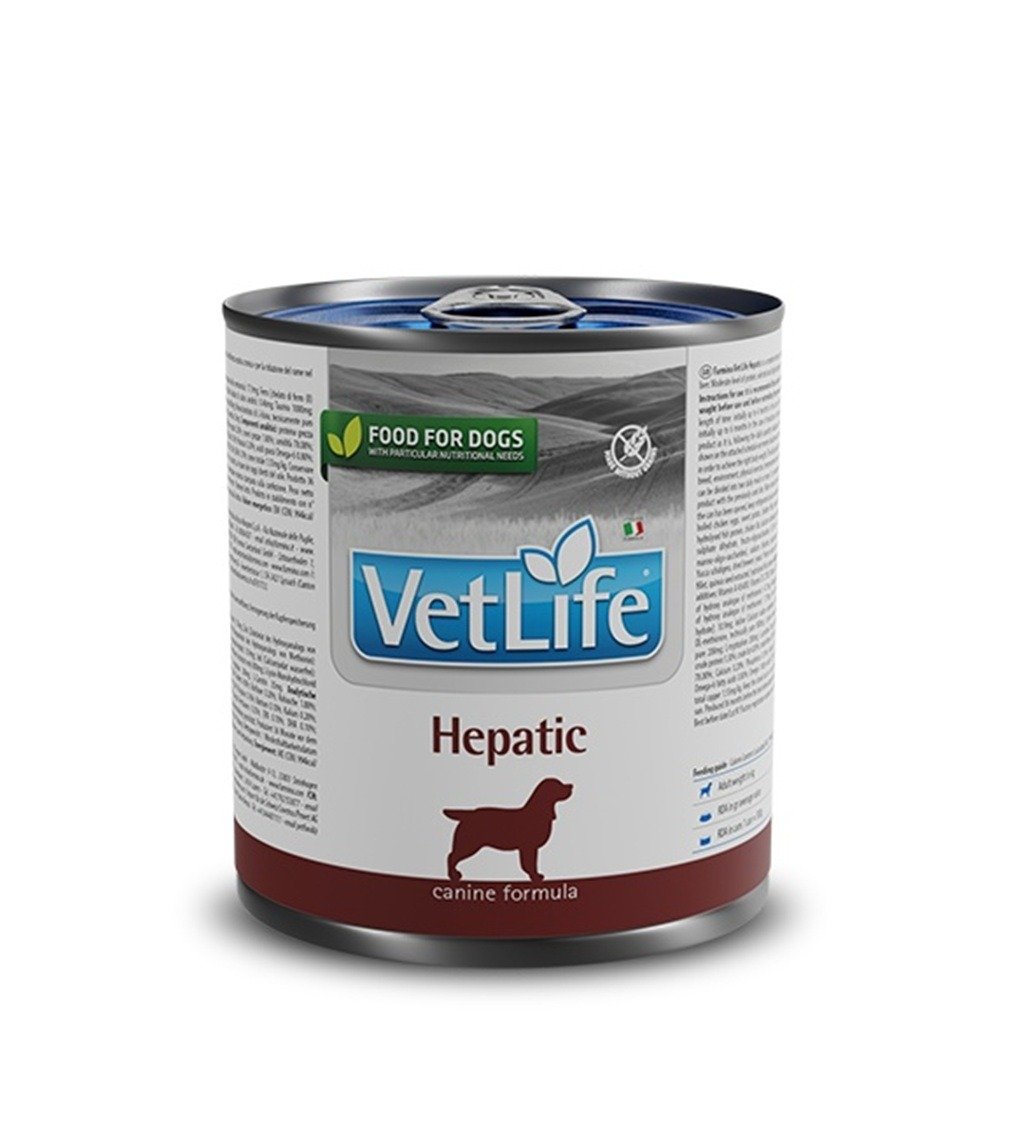 فارمينا فيت لايف ناتشورال دايت طعام رطب بيطري لصحة الكبد للكلاب- 6 حبات*300 جرام