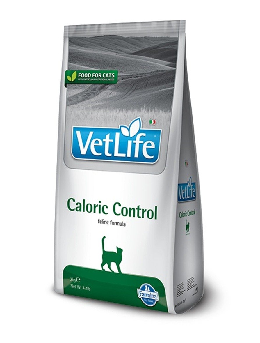 فارمينا فيت لايف طعام بيطري جاف للقطط للتحكم بالسعرات الحرارية- 2 كجم