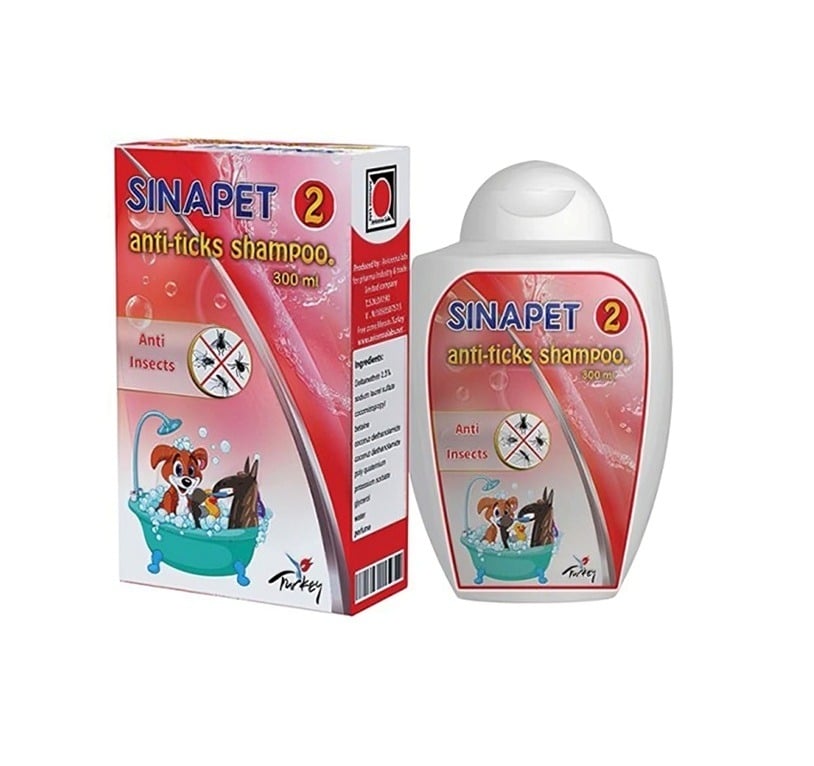 سينابيت 2 شامبو مضاد للقراد للكلاب والخيول- 300 مل