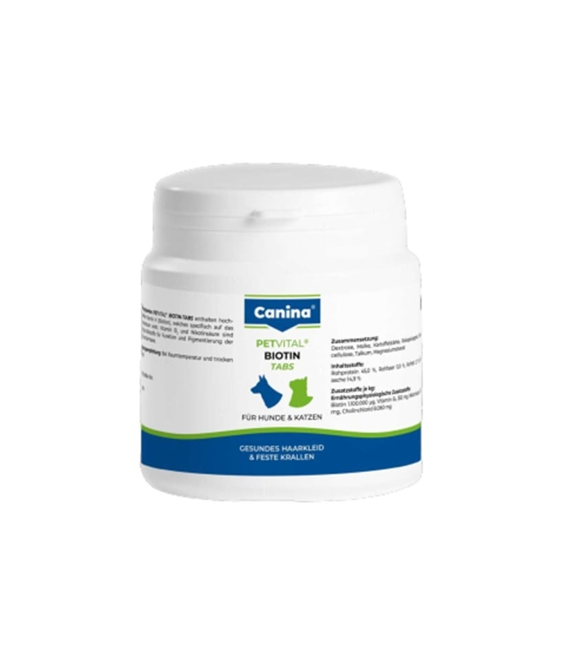 كانينا بيتفيتال أقراص بيوتين للقطط والكلاب- 100 جرام