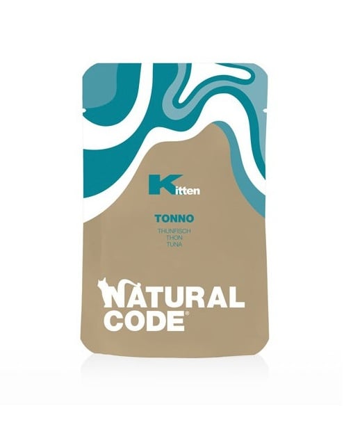 ناتشورال كود طعام رطب بالتونة للقطط الصغيرة- 24 ظرف*70 جرام