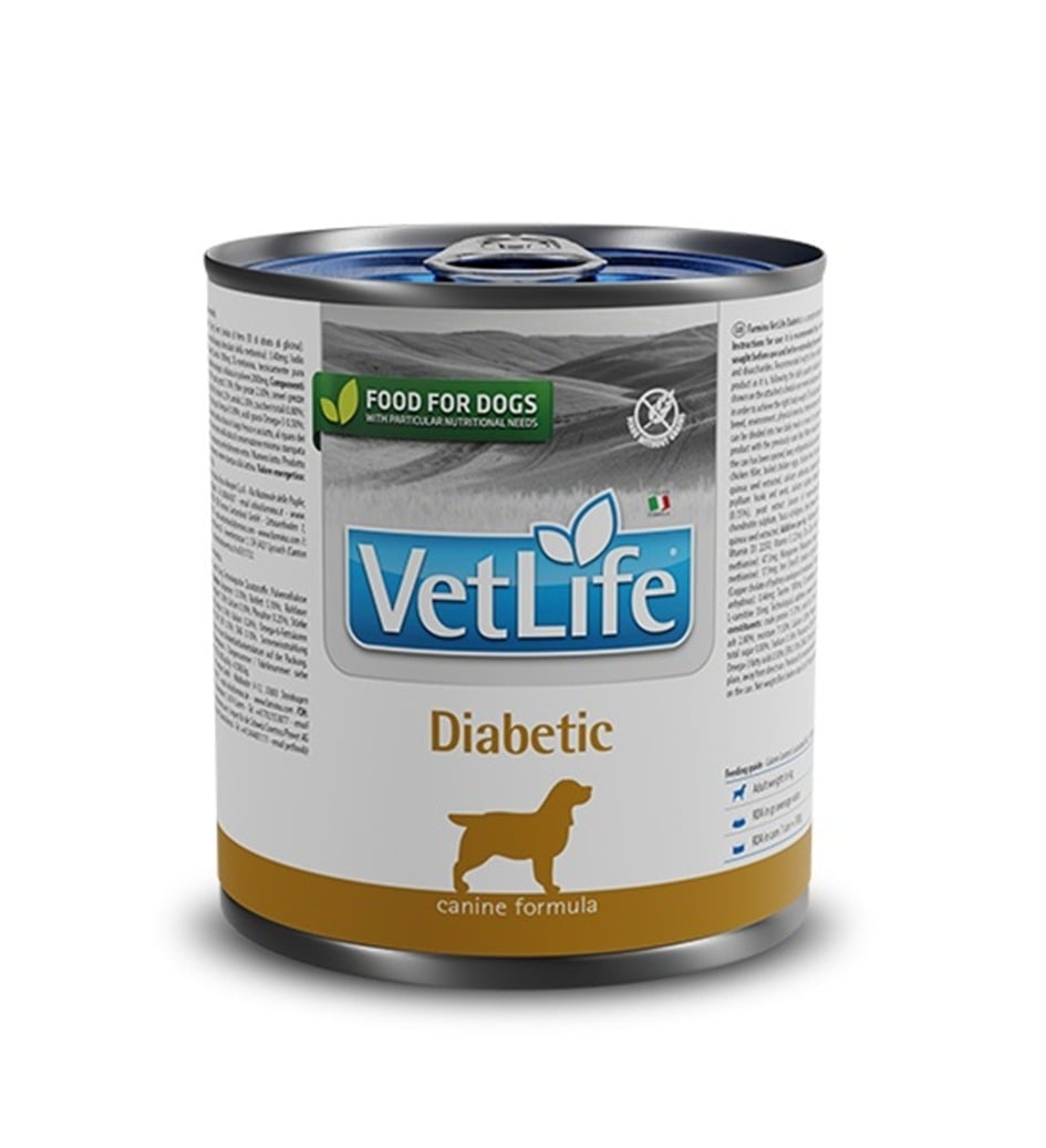 فارمينا فيت لايف ناتشورال دايت طعام رطب بيطرى للكلاب المصابة بالسكري- 6 حبات*300 جرام