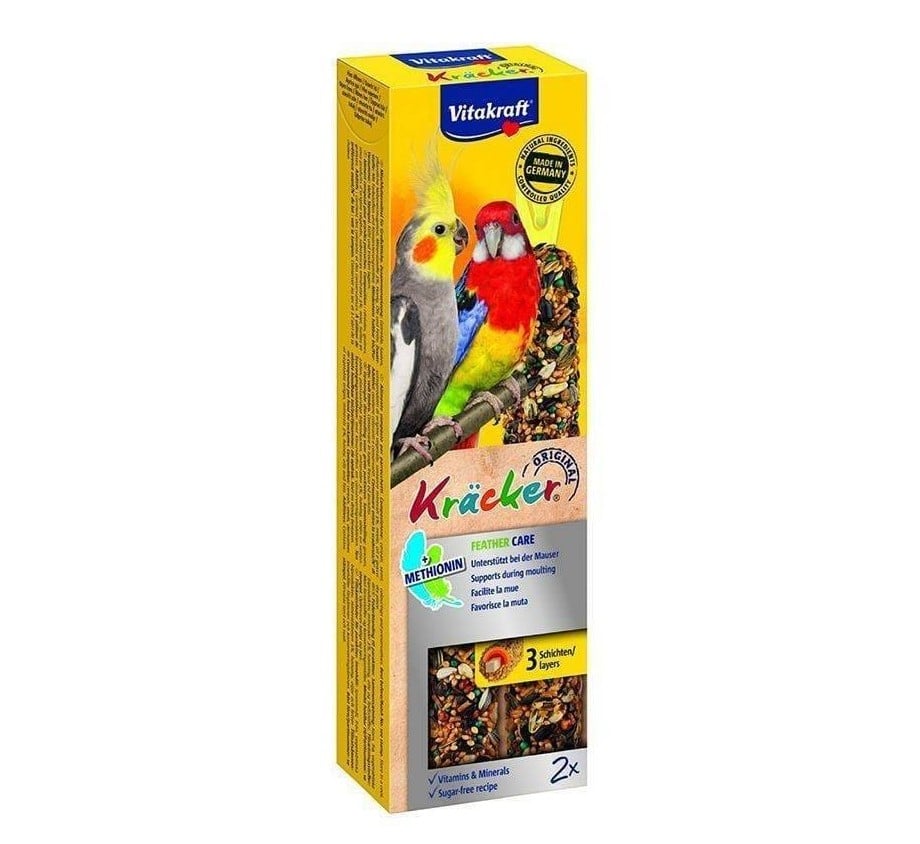 فيتاكرافت مكافآت للعناية بالريش للطيور ٣ طبقات ١٨٠ جرام