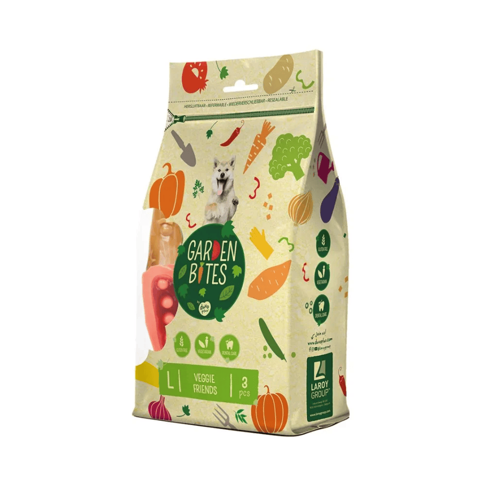 دوفو بلس جاردن بايتس فيجي فرينز مكافات خالية من الجلوتين للكلاب- 11 سم