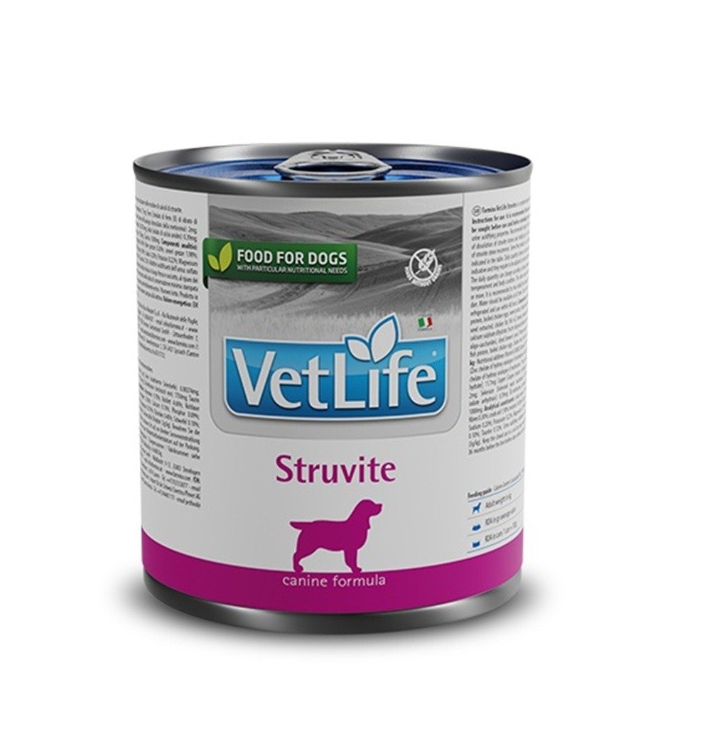 فارمينا فيت لايف طعام رطب بيطري لعلاج حصى الستروفيت للكلاب- 6 حبات*300 جرام
