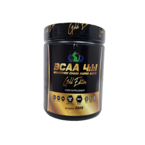Gold Edition- BCAA Cola Flavour 550gr- 50 SVG