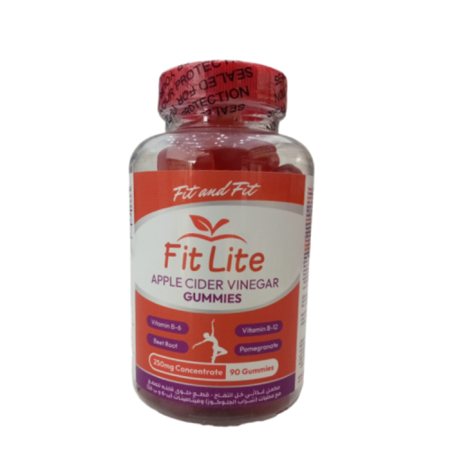 حبوب خل التفاح للتنحيف، 90 حبة سهلة المضغ - فيت لايت جاميز