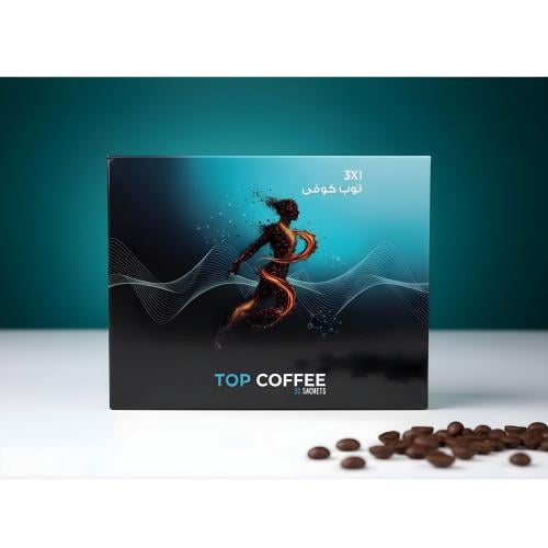 TOP COFFEE - قهوة توب بدون سكر 3*1
