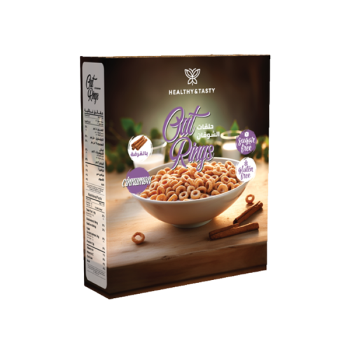 حبات الشوفان بالقرفة 250 جرام من هيلثي اند تيستي