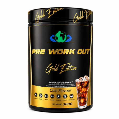 GOLD EDITION -PRE WORK OUT COLA 38 SERVING