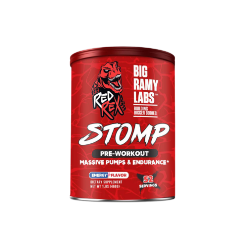 RED REX - stomp pre workout -Energy flavor - 468gm-52 serving