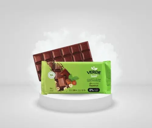 بار شيكولاته كلاسيك بندق من فيردي 90جم   - Verde Hazelnut Chocolate Bar