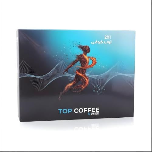 TOP COFFEE - قهوة توب بدون سكر 2*1