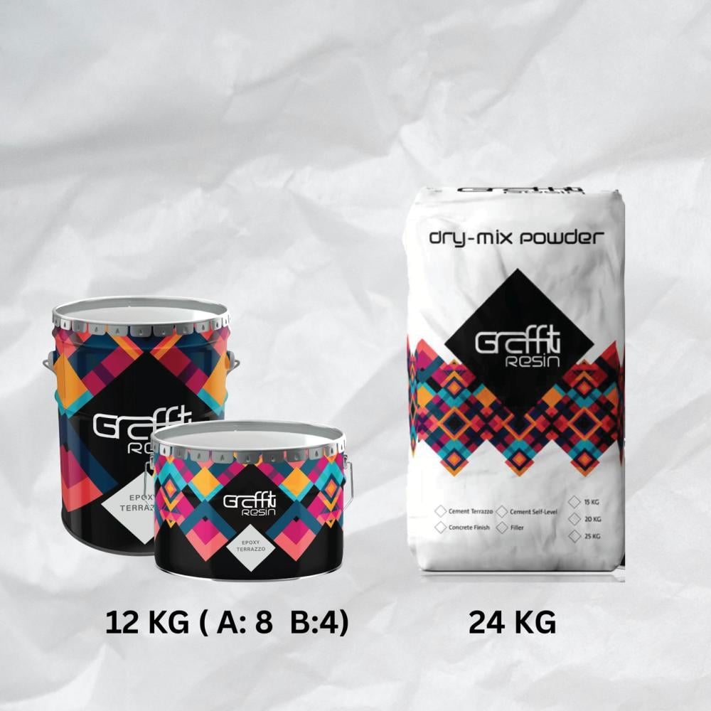 GR–Cementitious Terrazzo MTZ Powder 36 KG