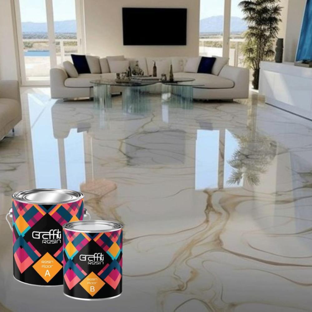 جرافيتي ريزن -Resin Flooring
