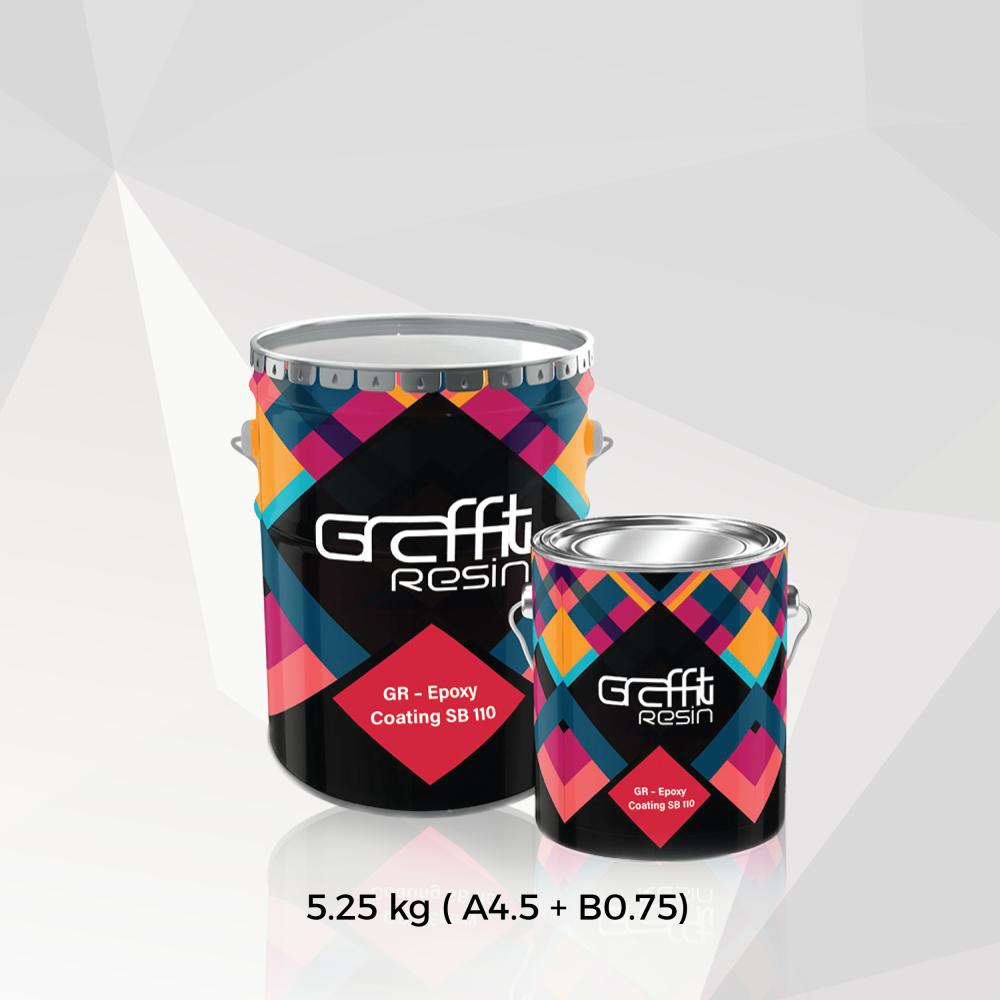 GR – Epoxy Paints SB 110 | GR - [Epoxy Paint SB 110 Colored 5.25 kg]