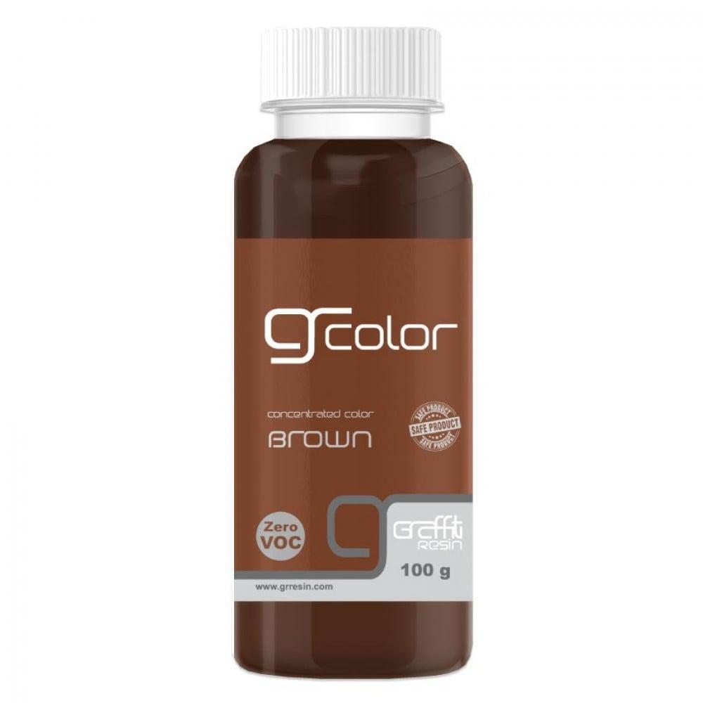 Brown liquid resin 100 grams