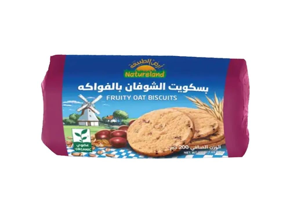 بسكوت شوفان عضوي