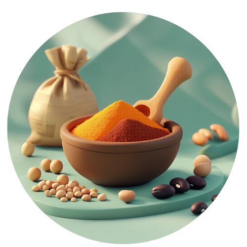 البهارات والبقوليات