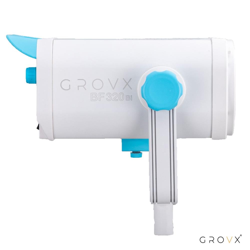 GROVX BF-320 Bi-Color 300W Professional Photography Lighting Package,  for Mobile and Camera, with Lantern Softbox and C Stand