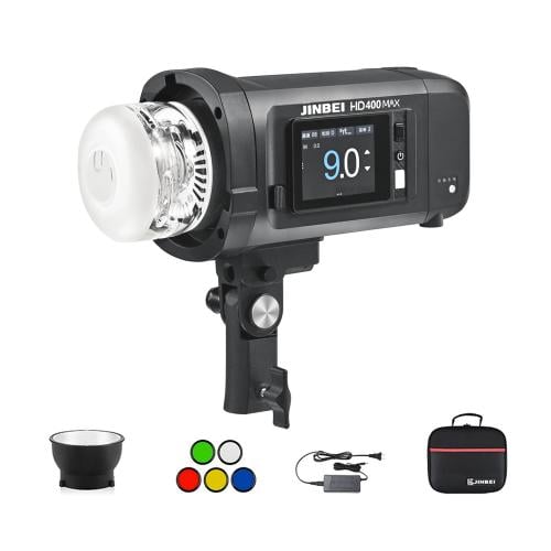 اضاءة تصوير فلاش وميض 400W و اضاءة مستمرة LED ثنائ...